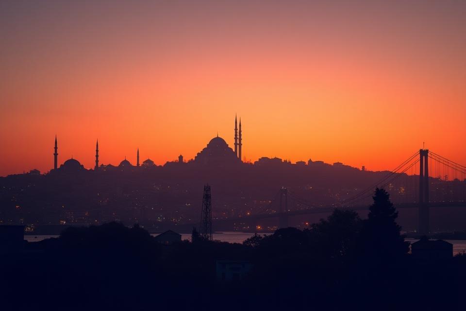 İstanbul Şehri Silüeti