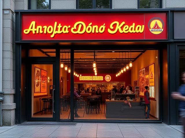 Anadolu Döner Kebab Franchise Mağazası Ön Cephesi